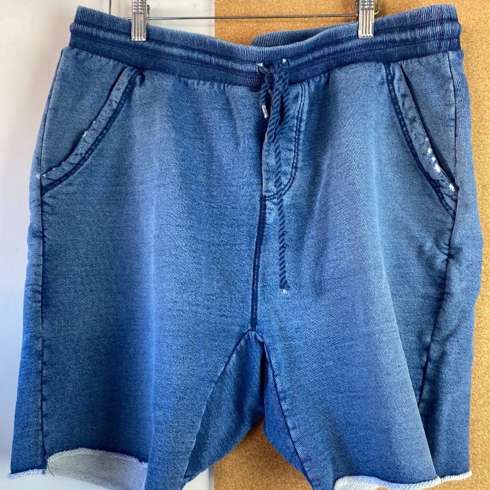 Alternative Apparel Indigo syed Vintage wash shorts